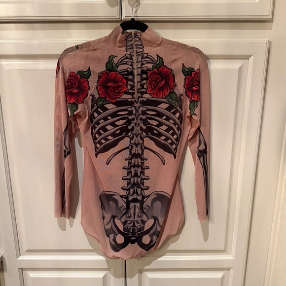 DAY OF THE DEAD Skeleton bodysuit and leggings - Picture 2 of 4